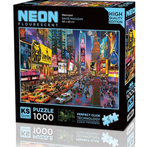 KS Games Neon Dawn Tryst Puzzle 1000 Parça 20765 - Image 1