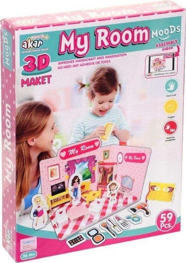 Benim Odam Maket 3 Boyutlu Puzzle - Image 1