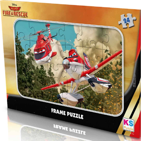Planes 24 Parça Frame Puzzle - Image 1