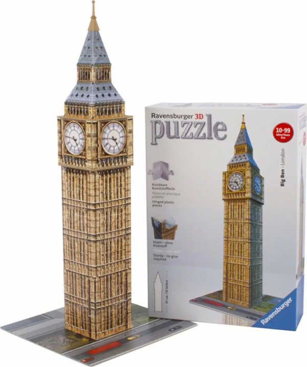 Ravensburger Big Ben Saat Kulesi 3D Puzzle - Image 1