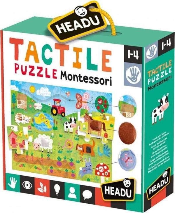 Tactıle Puzzle Montessorı (1-4 YAŞ) - Image 1