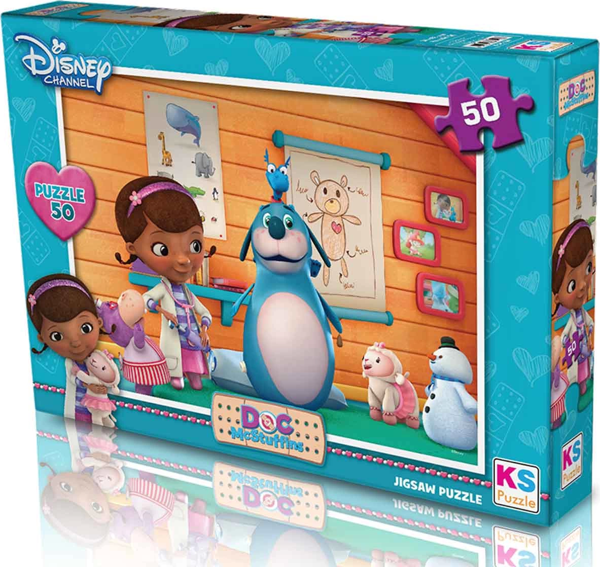 KS Doc McStuffins 50 Parça Puzzle - Image 1