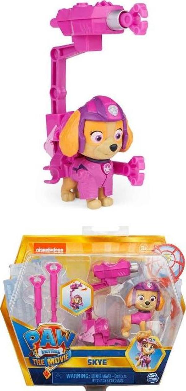 Paw Patrol The Movie Aksesuarlı Kahraman Figürleri - Skye - 7 cm - Image 1