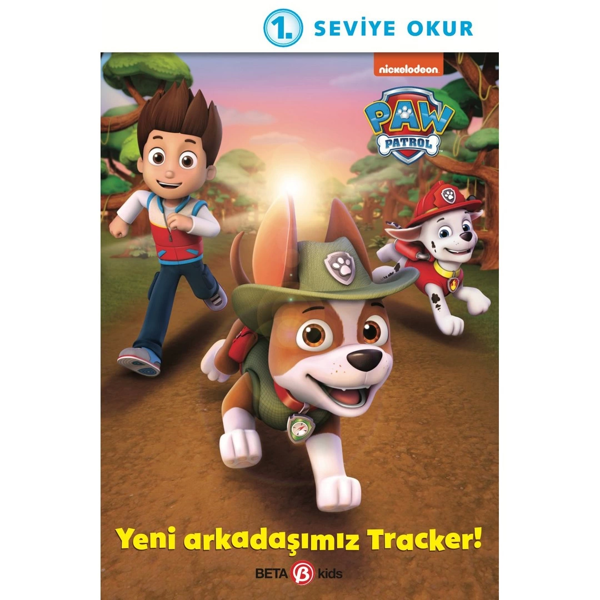 Paw Patrol Yeni Arkadaşımız Tracker! Eğitici Çocuk Kitabı - Image 1