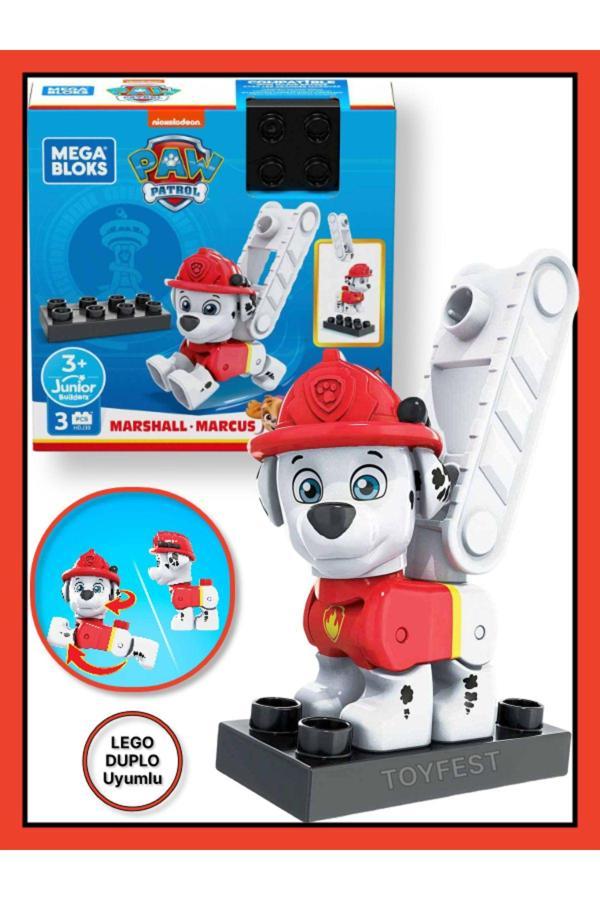 Mega Bloks Paw Patrol The Mighty Movie Film Karakter Figürleri - Marshall - 2 - Image 1