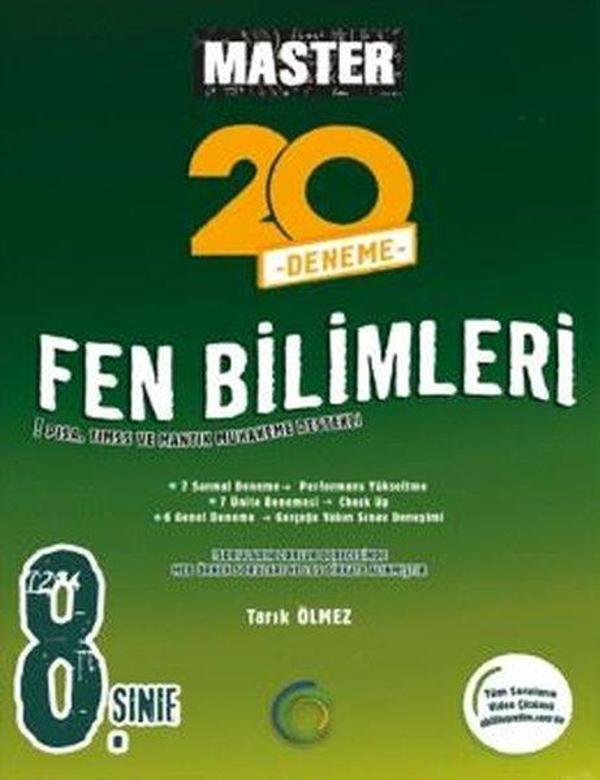 8. Sınıf Master 20 Fen Bilimleri Denemesi - Okyanus Eğitim - Image 1