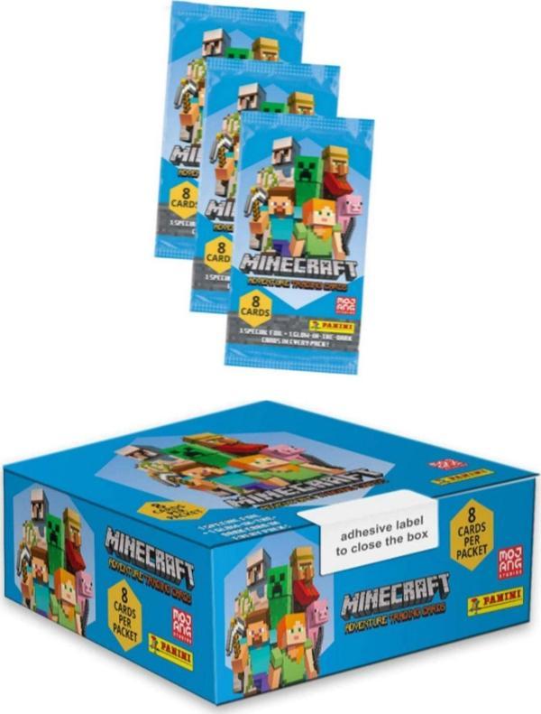 Panini Minecraft Trading Kart - 3 Paket - Image 1