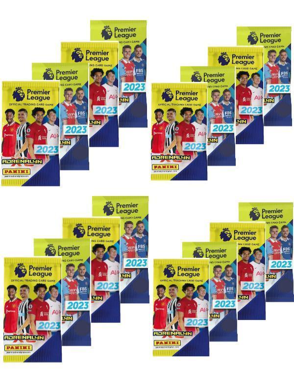 Panini Premier League 2022 - 23 Trading Card -  İngiltere Premier Ligi Futbolcu Kartları ( 16 PAKET) - Image 1