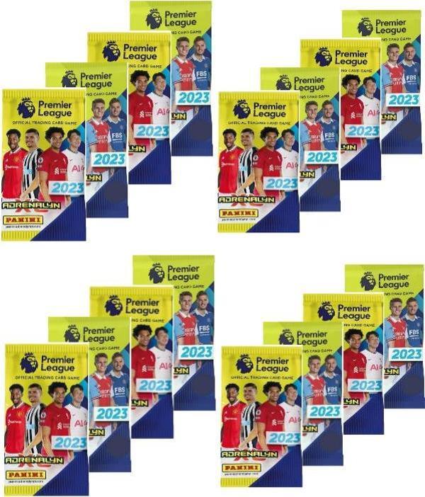 Panini Premier League 2022 - 23 Trading Card -  İngiltere Premier Ligi Futbolcu Kartları ( 16 PAKET) - Image 1