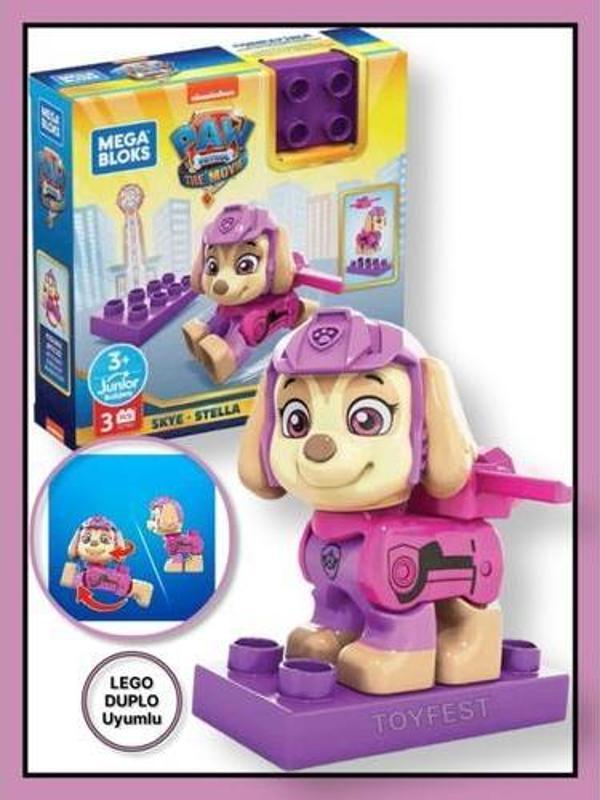 Mega Bloks Paw Patrol The Mighty Movie Film Karakter LEGO Figürleri - Skye - 2 - Image 1