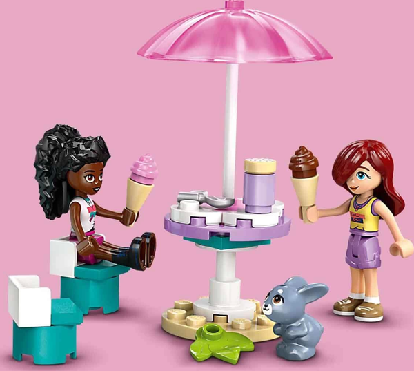 LEGO Friends Heartlake City Dondurma Kamyonu 42644 - Image 1