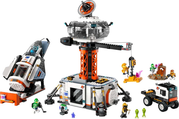 LEGO City Uzay Üssü ve Roket Fırlatma Rampası 60434 - Image 1
