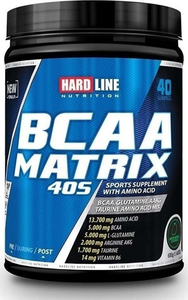 Bcaa Matrix 40s 600 Gr Yeşil Elma - Image 1