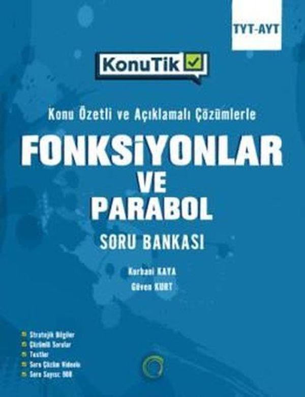 TYT - AYT KonuTik Fonksiyonlar Ve Parabol Soru Bankası - Okyanus Eğitim - Image 1