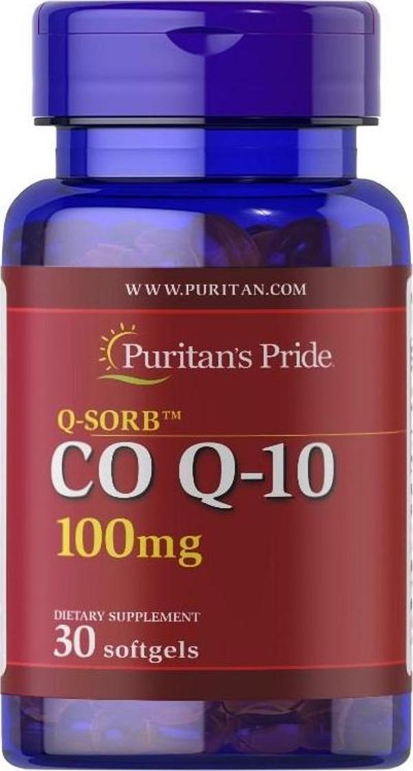 Puritan's Pride CO Q-10 100 Mg 30 Kapsül - Image 1