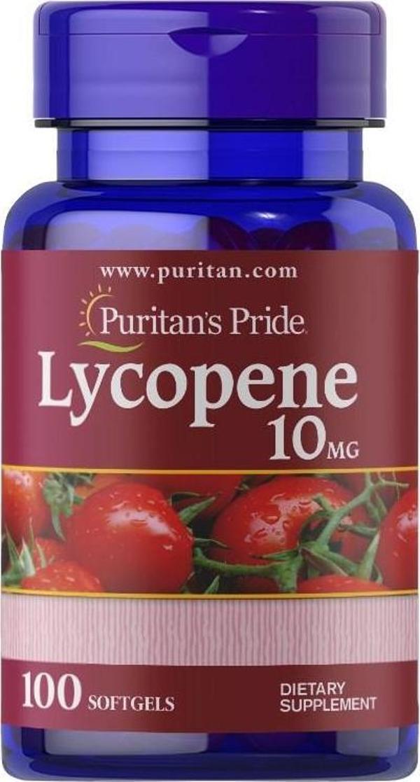  Puritan's Pride Lycopene 10 Mg 100 Kapsül - Image 1
