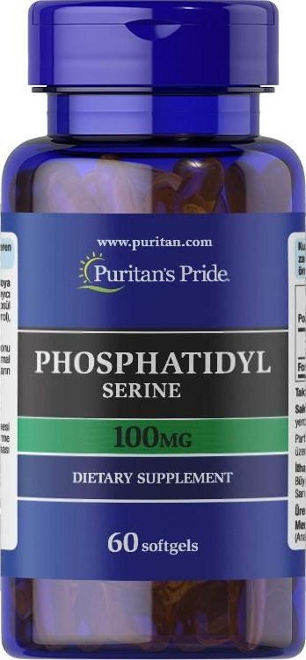 Puritan's Pride Phosphatidylserine 100 Mg 60 Kapsül - Image 1