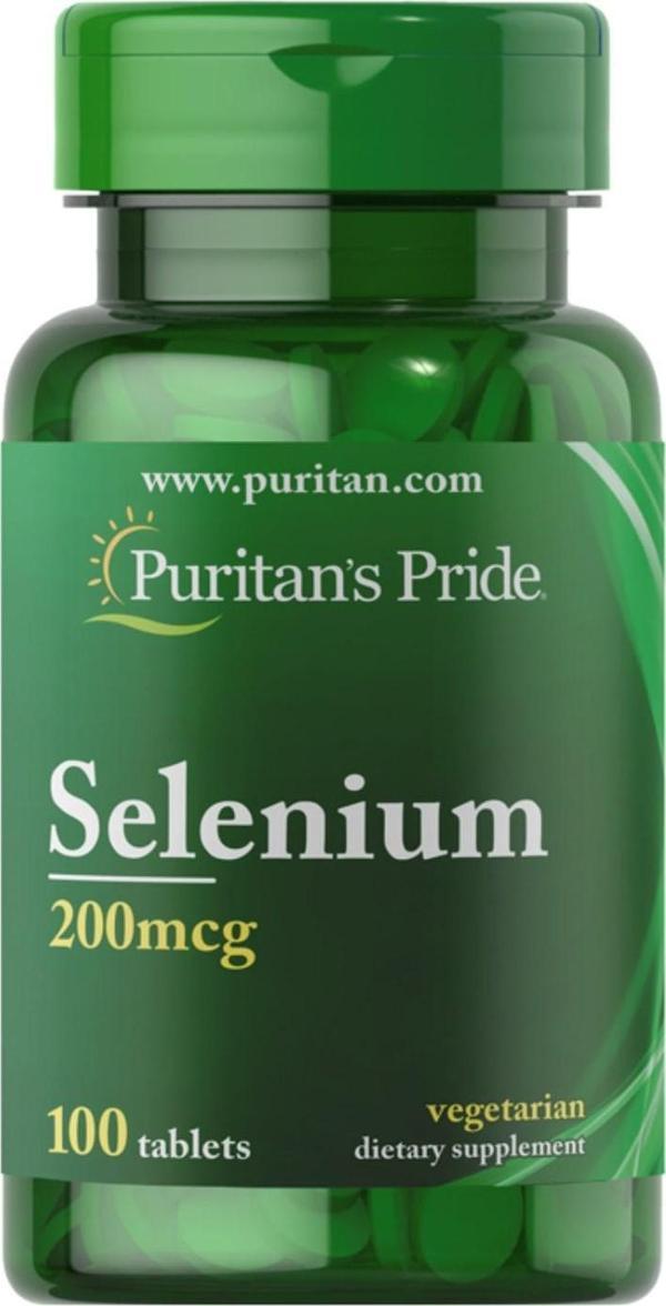     Puritan's Pride Selenyum 200 Mcg 100 Tablet  - Image 1