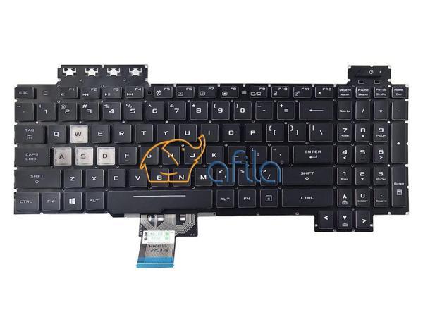 Asus  FX504G, FX504GD Notebook Klavyesi - Siyah - TR - Işıklı - Ver.2 - RGB - Image 1