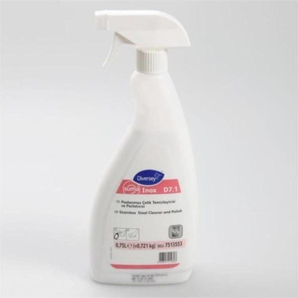 Diversey Suma Inox D7.1 Paslanmaz Çelik Temizleyici Ve Parlatıcısı - Image 1