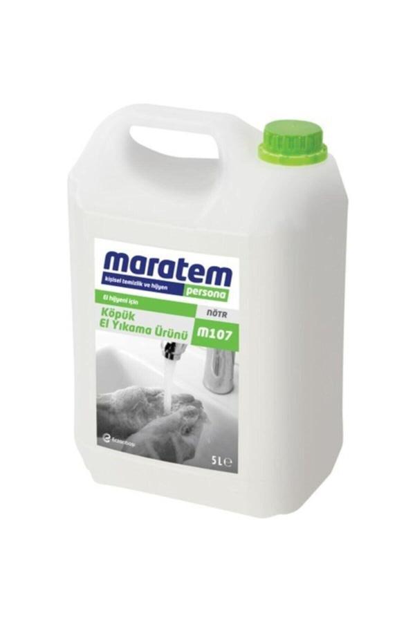 Maratem M107 Köpük Sıvı El Yıkama Ürünü 5 L - Image 1