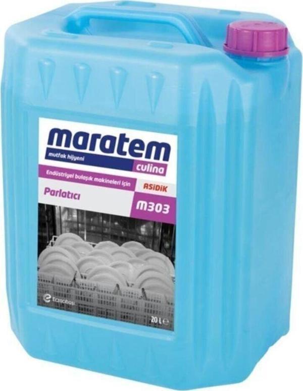 Maratem M303 Endüstriyel Bulaşık Makinesi Parlatıcısı 20 L T - Image 1