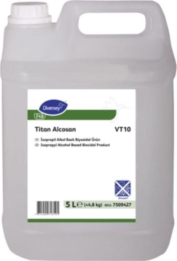 Diversey Titan Alcosan El Ve Yüzey Dezenfektanı 5 Lt - Image 1
