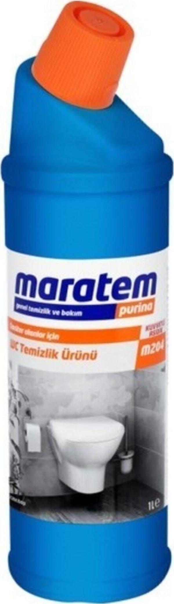 Maratem M204 Tuvlalet -Wc Temizlik Ürünü - 1 L - Image 1