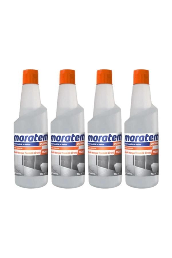 Maratem Eczacıbaşı  M209 Asidik Wc Banyo Temizleyici 750 Ml.4 Adet - Image 1