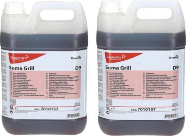 Diversey Suma Grill D9 Fırın Ve Izgara Temizleme Maddesi 2 X 5 L - Image 1