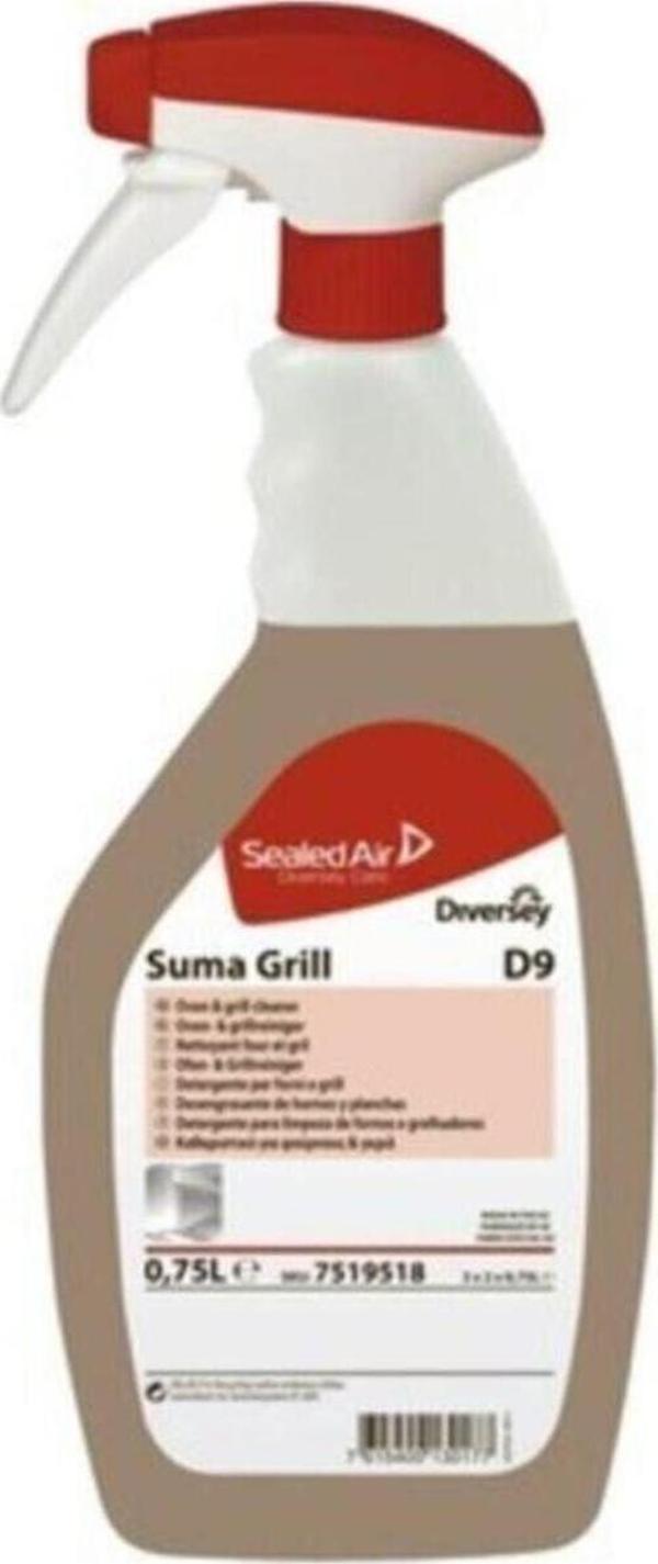 Diversey Suma Grill D9 Ağır Yağ Çözücü Fırın Temizleme Maddesi - Image 1