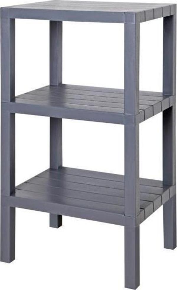 DecoBella Antrasit Modüler Raf 3lü - Image 1