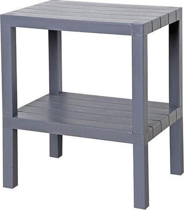 DecoBella Antrasit Modüler Raf 2li - Image 1