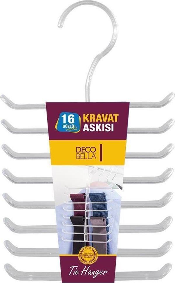 DecoBella Şeffaf Kravat Askısı - Image 1