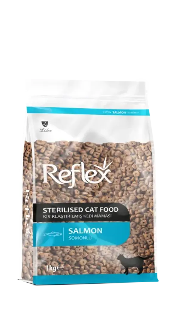 Reflex Somonlu Kısırlaştırılmış Kedi Maması 1 KG - Image 1