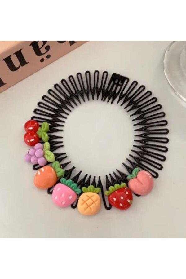 1 Adet Moda çocuk takı kızlar için sevimli Figürlü yaylı  Hayalet toka  Çocuk Tokası Bebek Tokası - Image 1
