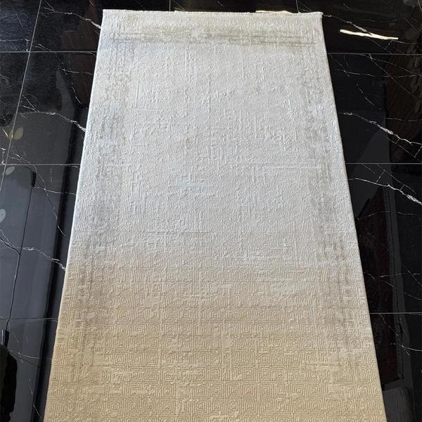 Hoom Rugs İpek 1132 Yumuşak Dokulu Modern Vizon Halı - Image 1