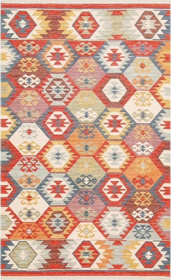 Hoom Rugs Vagrant NMD 01 Multy Yıkanabilir Çift Taraflı Otantik Halı - Image 1