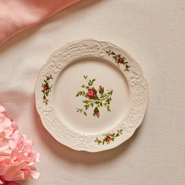 Karaca Vintage Rose Pasta Tabağı 20 cm - Image 1