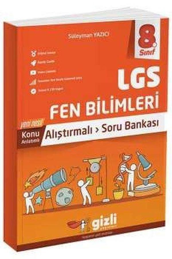 8. Sınıf LGS Fen Bilimleri Konu Anlatımlı Soru Bankası - Gizli Yayınları - Image 1