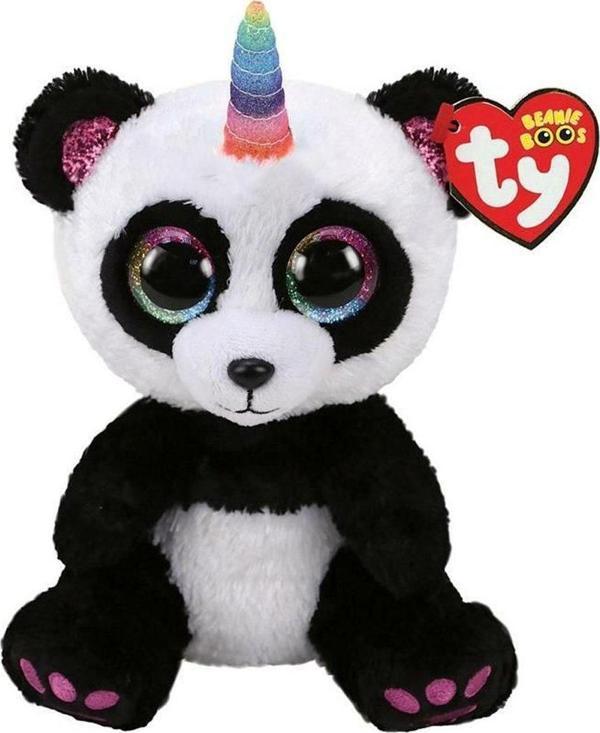 TY Unicorn Panda Paris 15cm. Işıltılı Gözler, Yumuşacık Kucaklar - Image 1