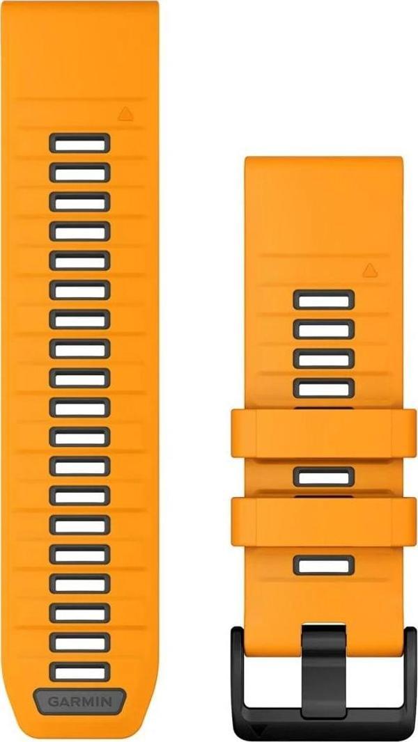 Quickfit 26 mm Yedek Kayış Kıvılcım Turuncusu/Graphite - Image 1