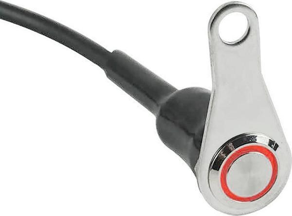 Knmaster B310 Motosiklet Bas Çek Butonu Kırmızı Ledli - Image 1