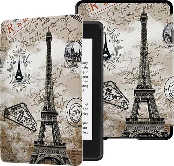 Amazon Kindle Paperwhite 4 - 10. Nesil  2018 Kitap Okuyucu Kılıfı Paris Kule - Image 1
