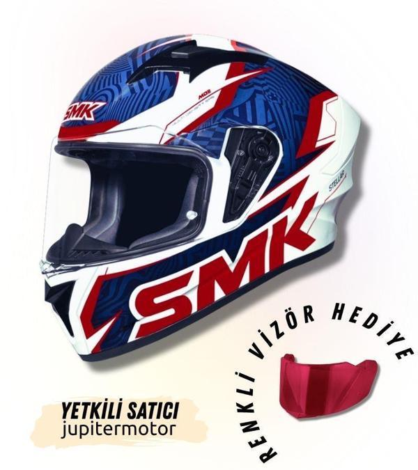 Smk Stellar Fury Kask - Polycarbon ECE 22.06 - Image 1