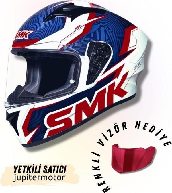 Smk Stellar Fury Kask - Polycarbon ECE 22.06 - Image 1