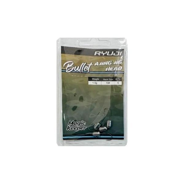 Ryuji Bullet Ajing Jighead 5 Adet 10 No 1.5gr - Image 1