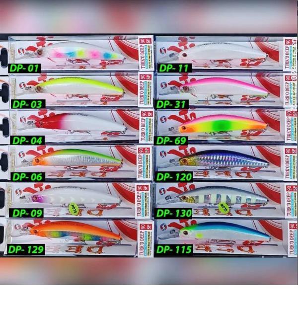 SAFİR TURKO DEEP 90SP 14GR- SUSPENDİNG YAPAY YEM DP-130 - Image 1