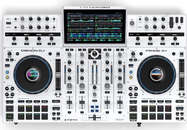 Denon DJ Prime 4+ White Edition - Image 1