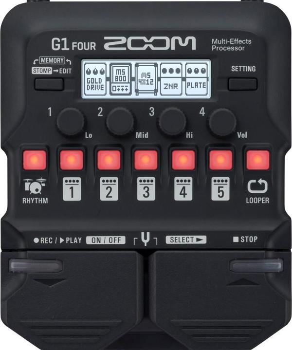Zoom G1 FOUR Multi-Efekt Prosesörü - Image 1